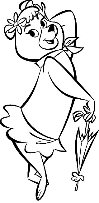 yogi and boo boo coloring pages - photo #36