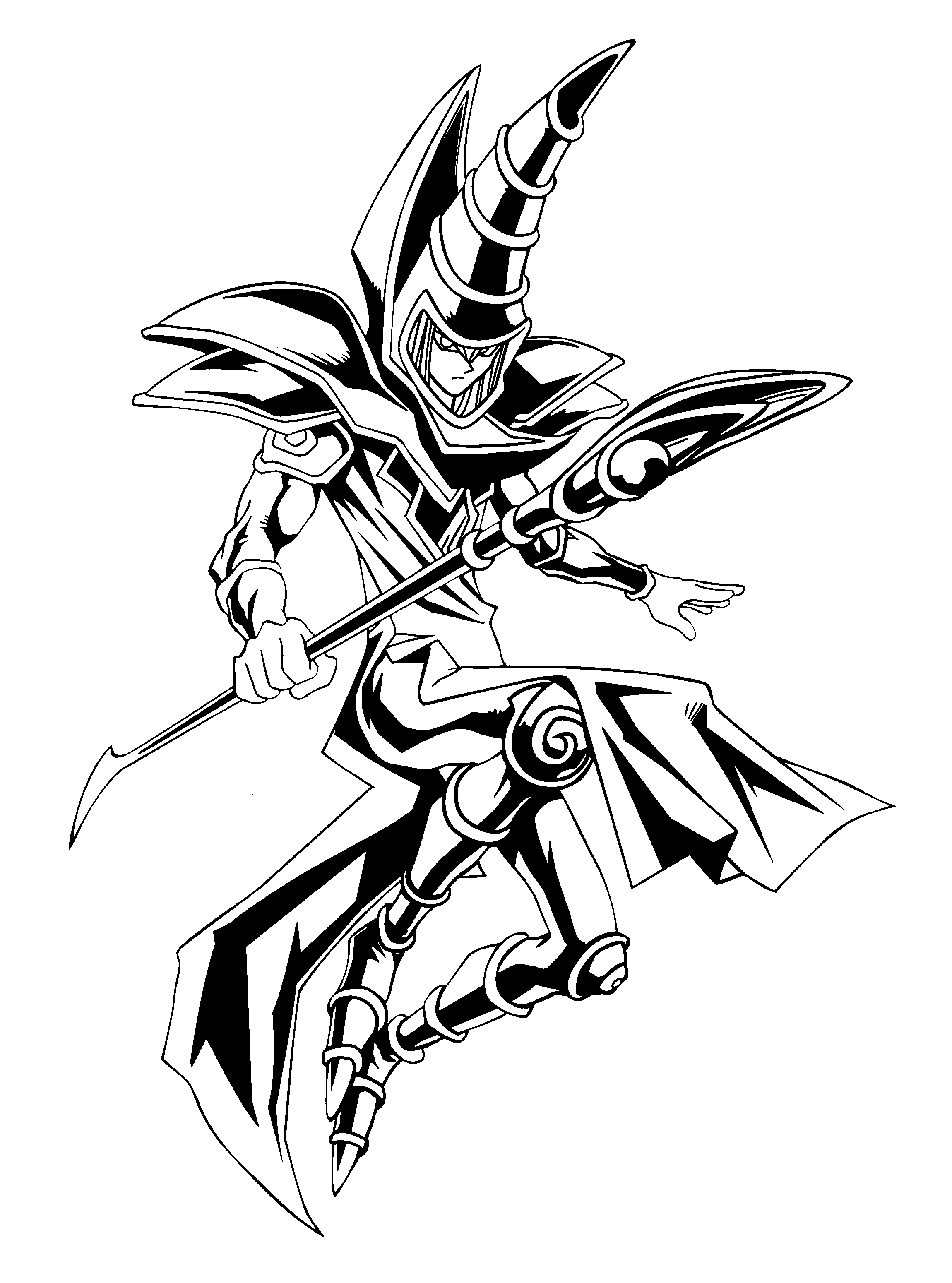 Yu gi oh Coloring Pages   Coloringpages1001.com