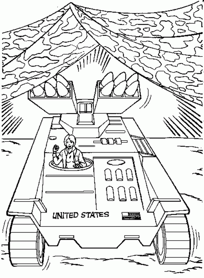 Action man Coloring Pages