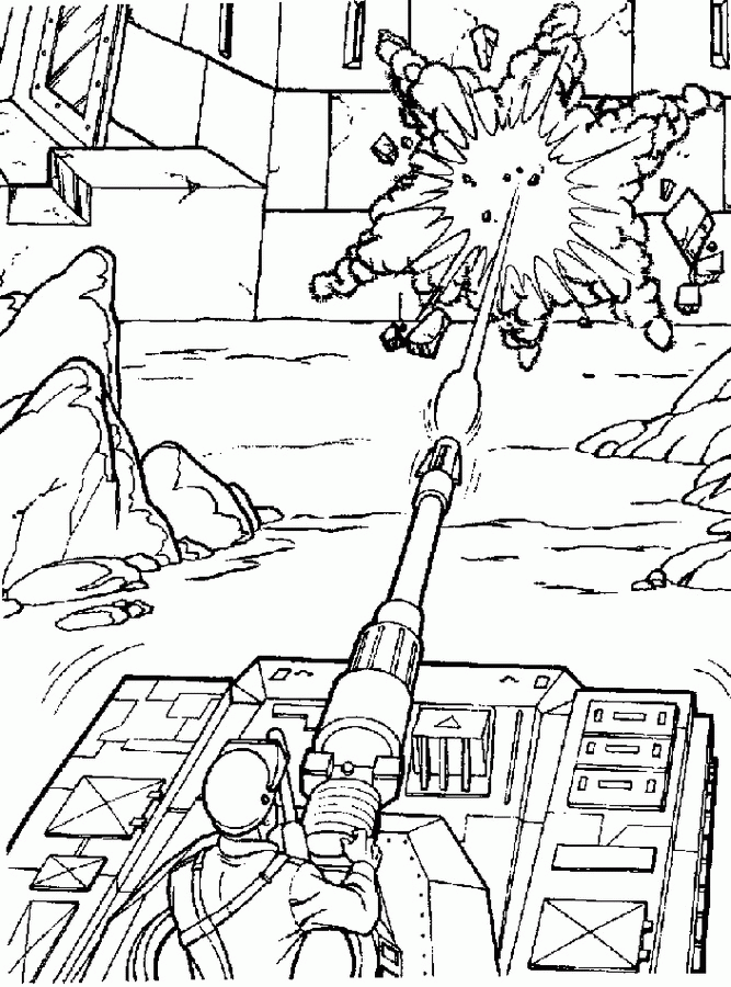 Action man Coloring Pages