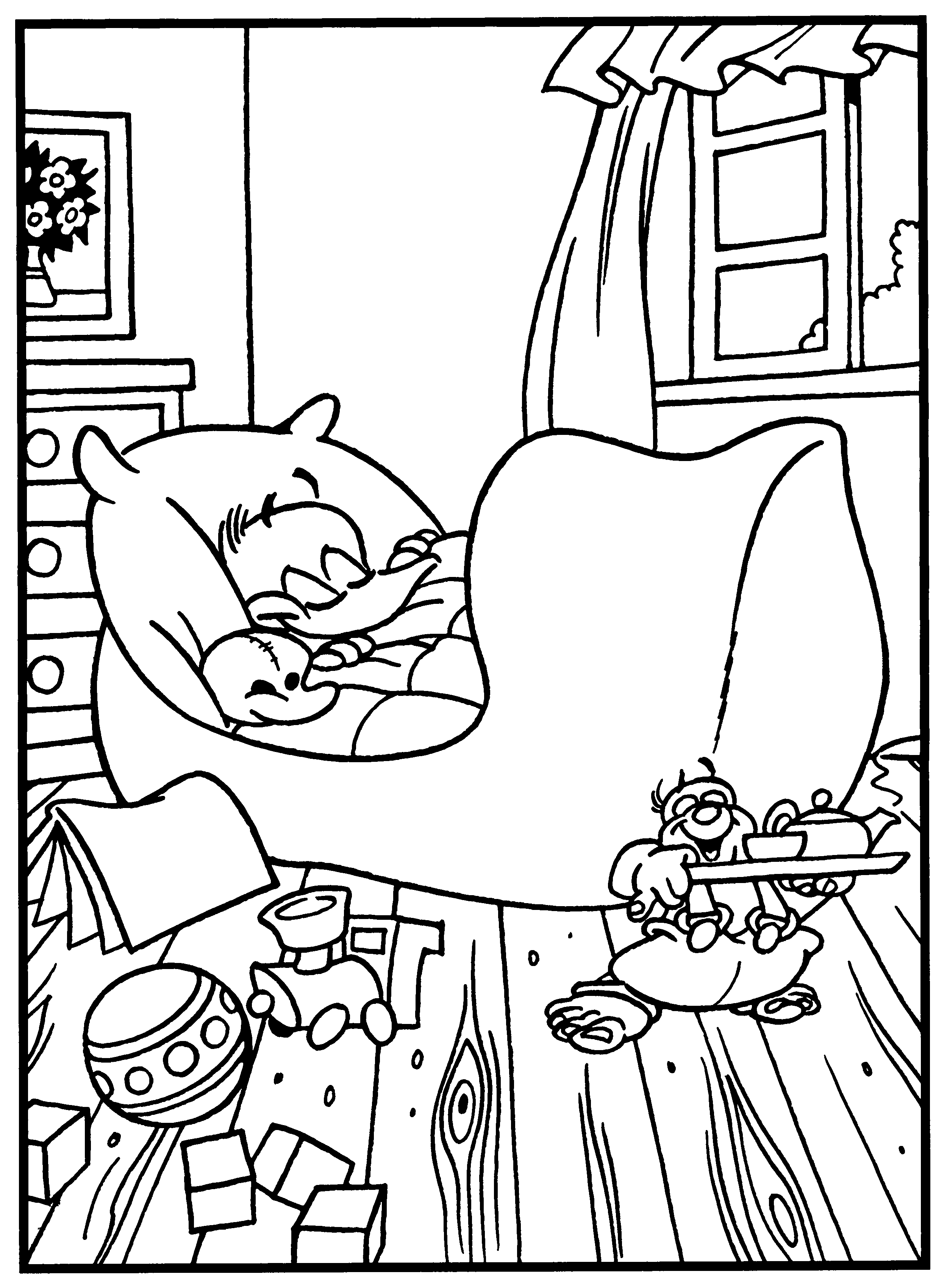 Alfred j kwak Coloring Pages