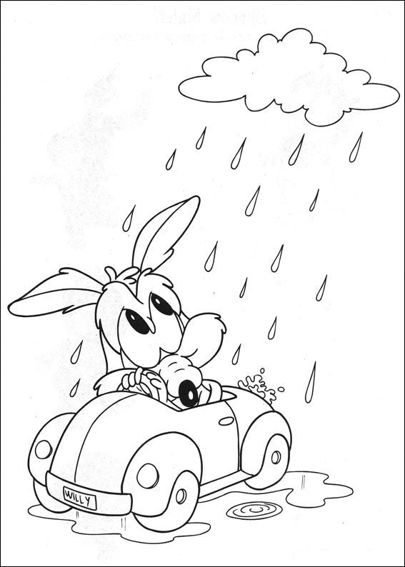 Baby looney tunes Coloring Pages
