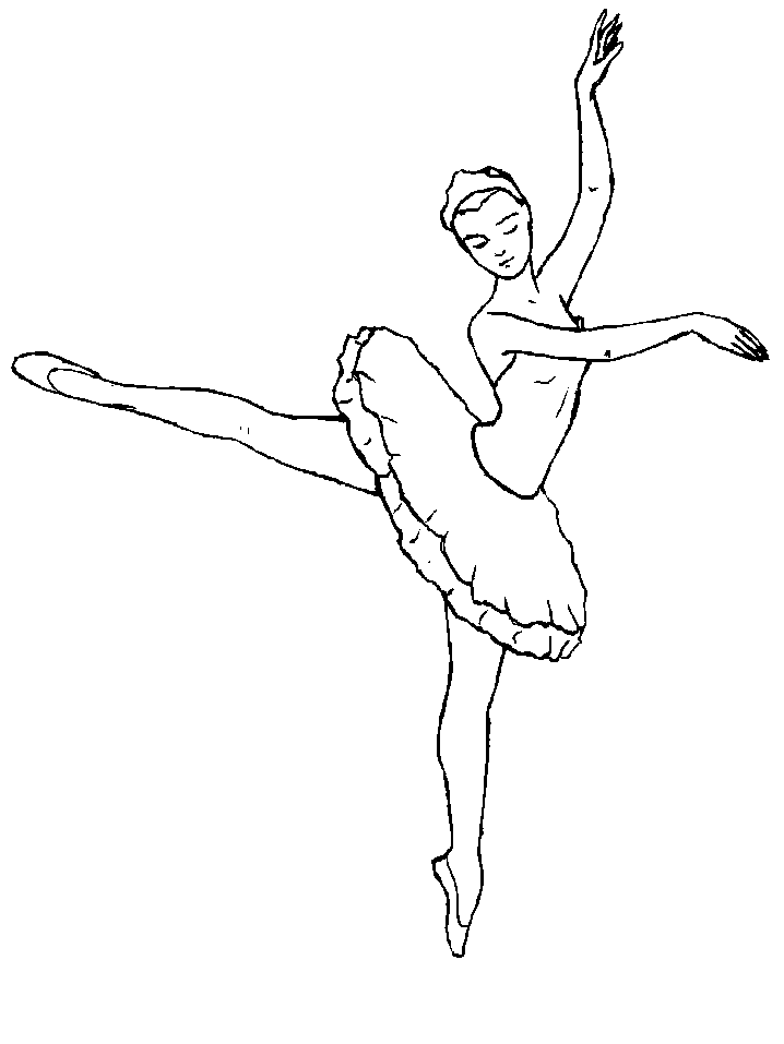 ballet coloring pages  coloringpages1001