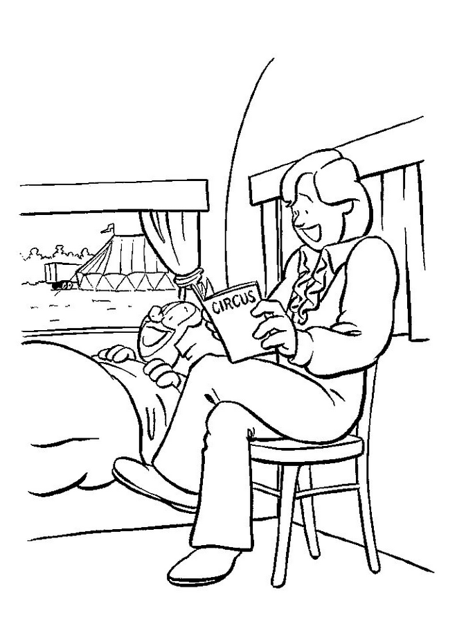 Bassie and adriaan Coloring Pages