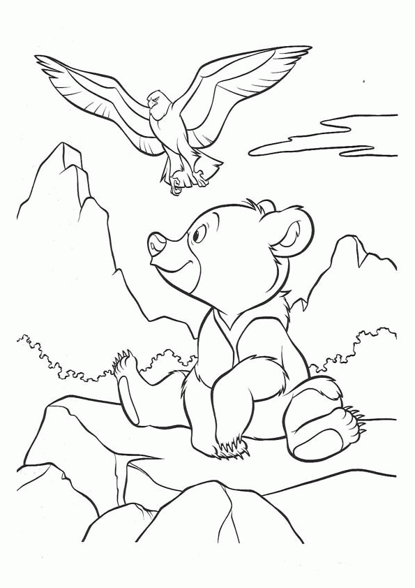 Brother bear Coloring Pages
