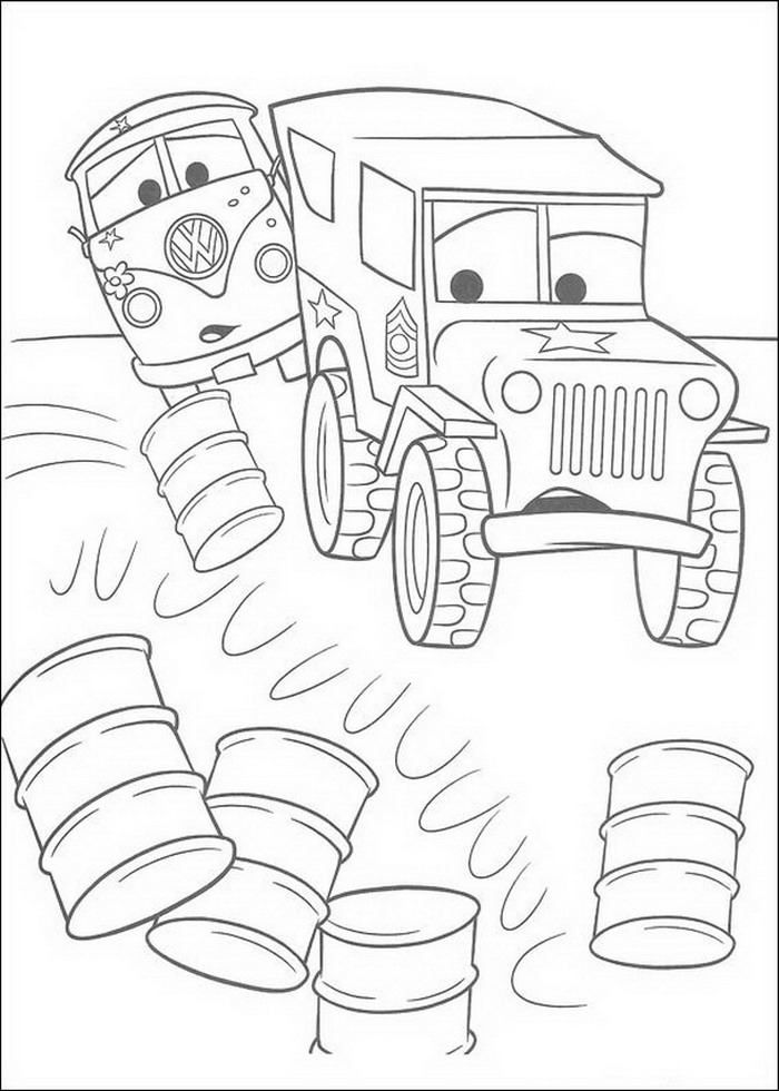 Cars Coloring Pages
