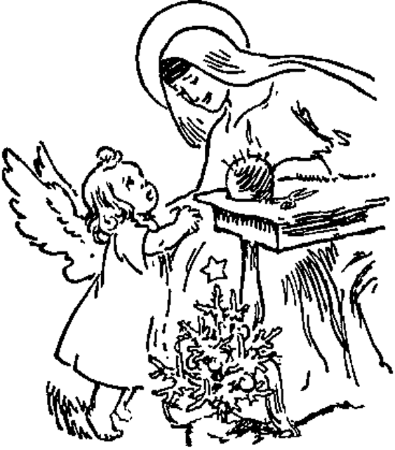 Christmas bible Coloring Pages