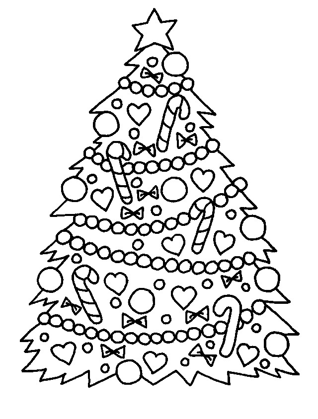 Free Coloring Picture Of Christmas 6