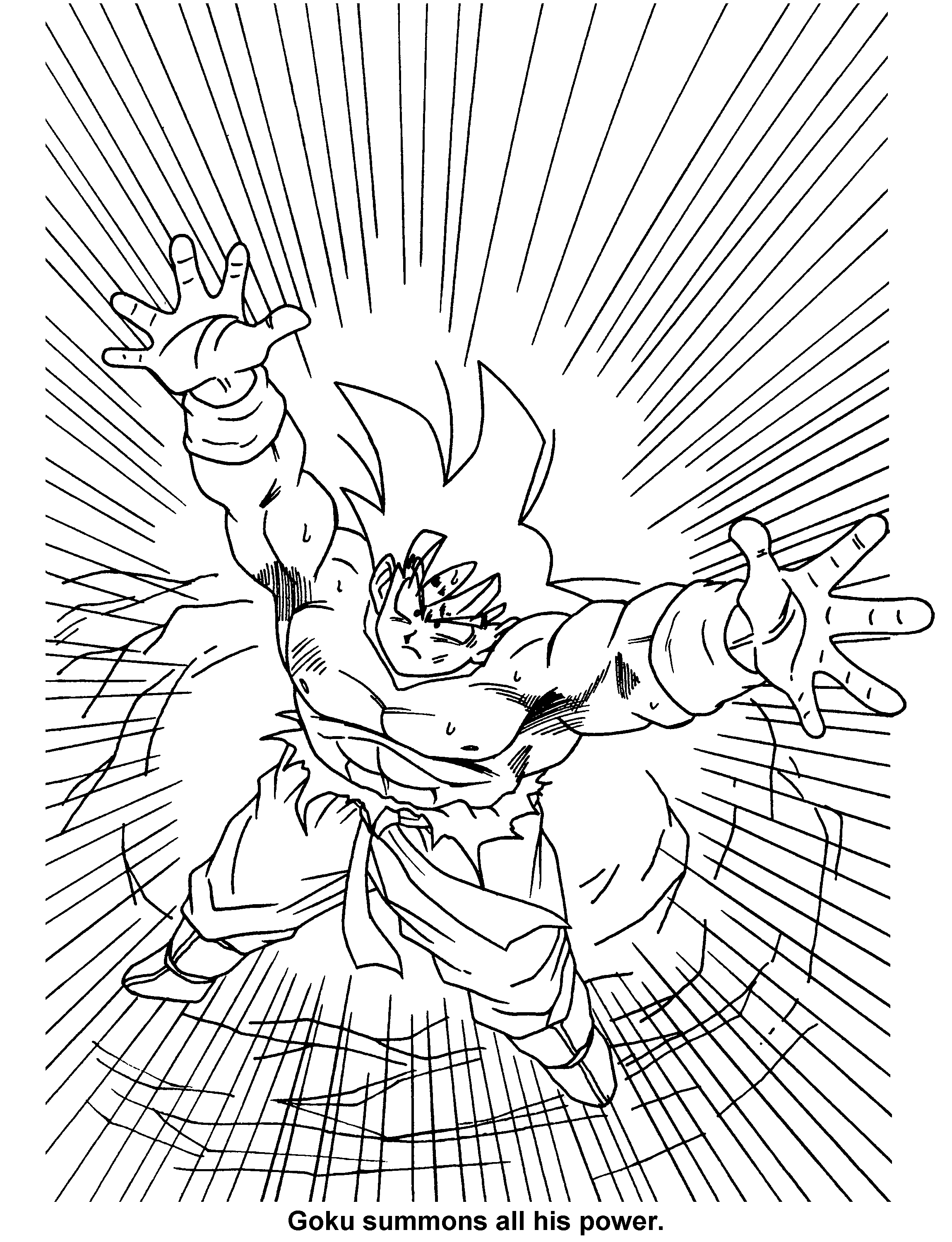 Dragon ball z Coloring Pages