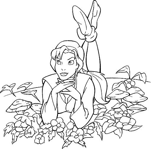 Excaliber Coloring Pages