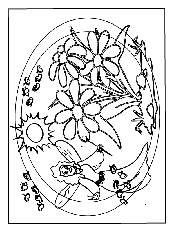 Girls Coloring Pages