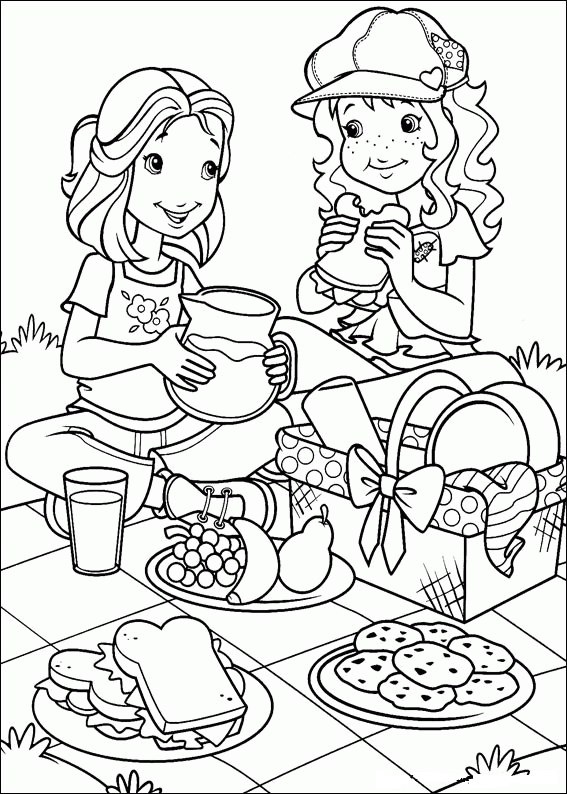 Holly hobbie Coloring Pages