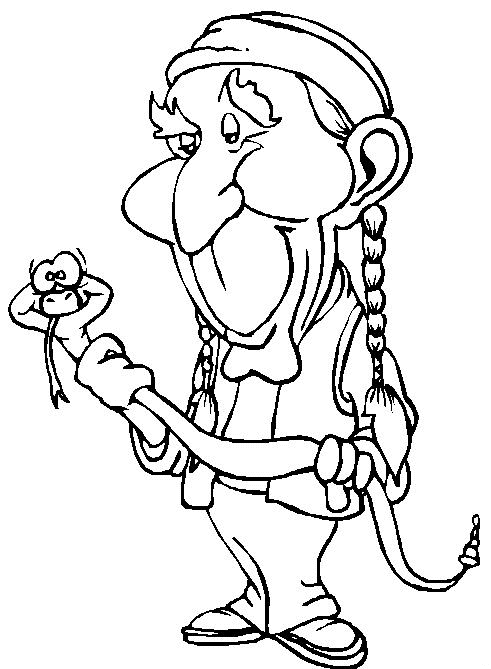 Indian Coloring Pages