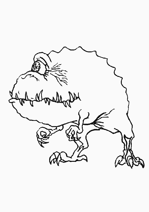 monsters coloring pages  coloringpages1001