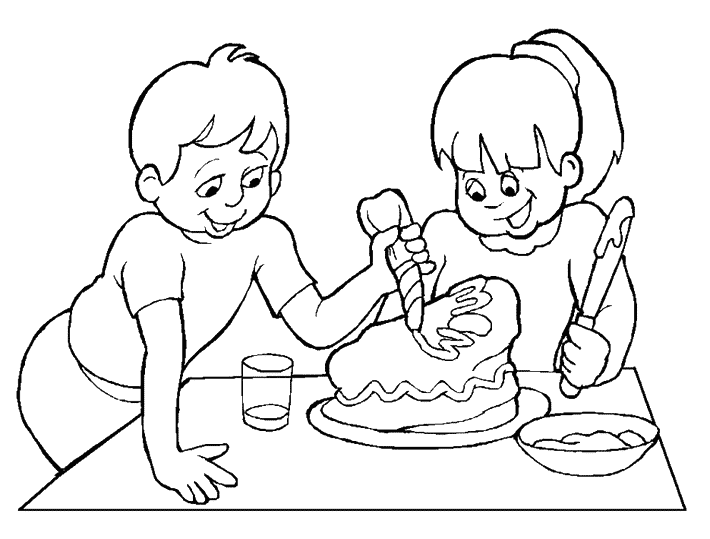 Motherday Coloring Pages