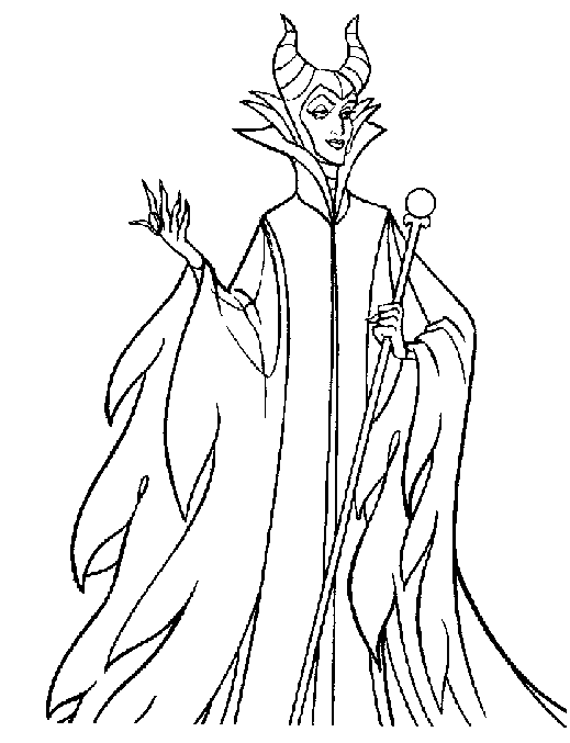 Sleeping beauty Coloring Pages