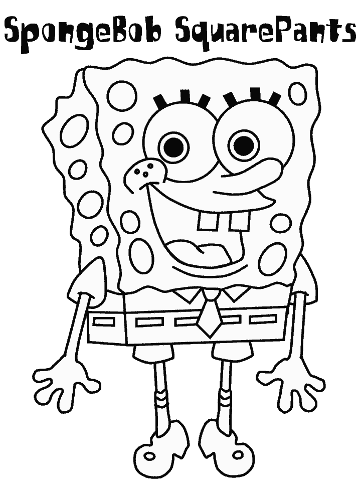 Spongebob squarepants Coloring Pages