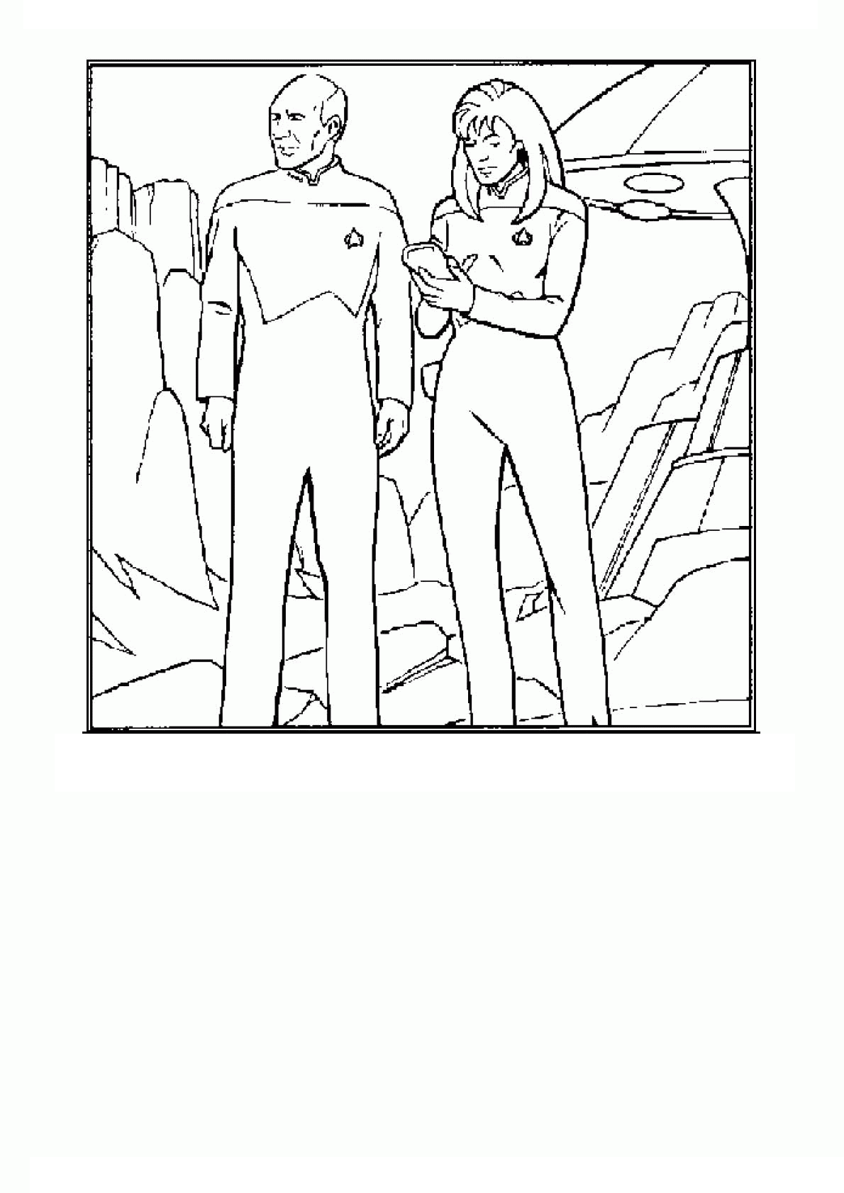 Star trek Coloring Pages