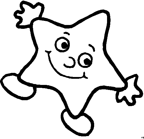 Star Coloring Pages - Coloringpages1001.com