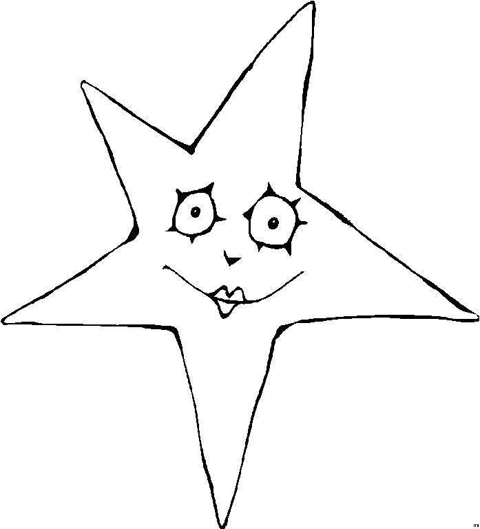 Star Coloring Pages
