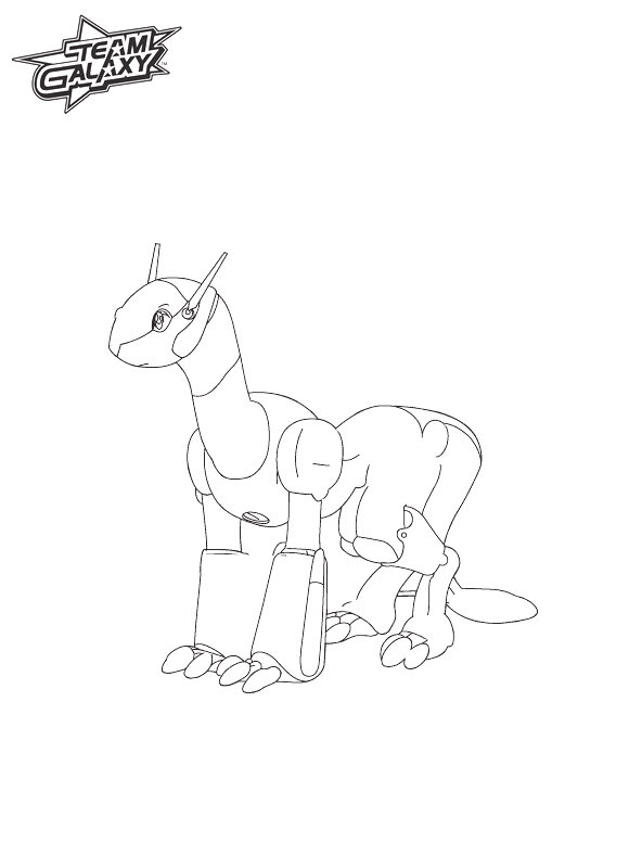 Team galaxy Coloring Pages