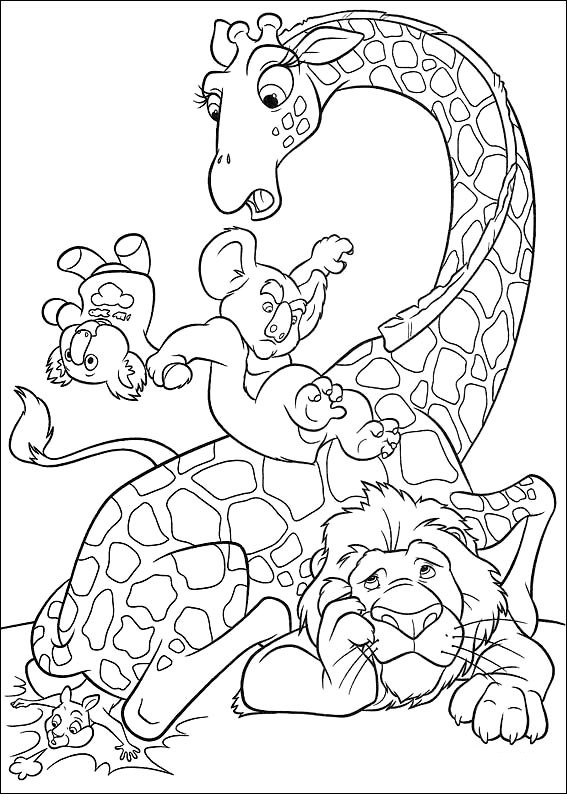 Free Wilderness Coloring Pages 1