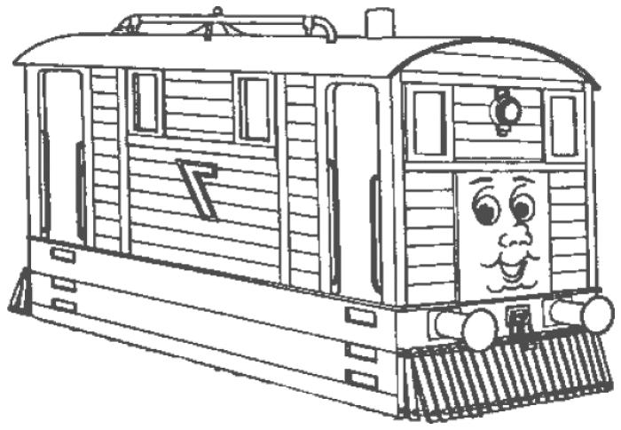 Thomas and friends Coloring Pages