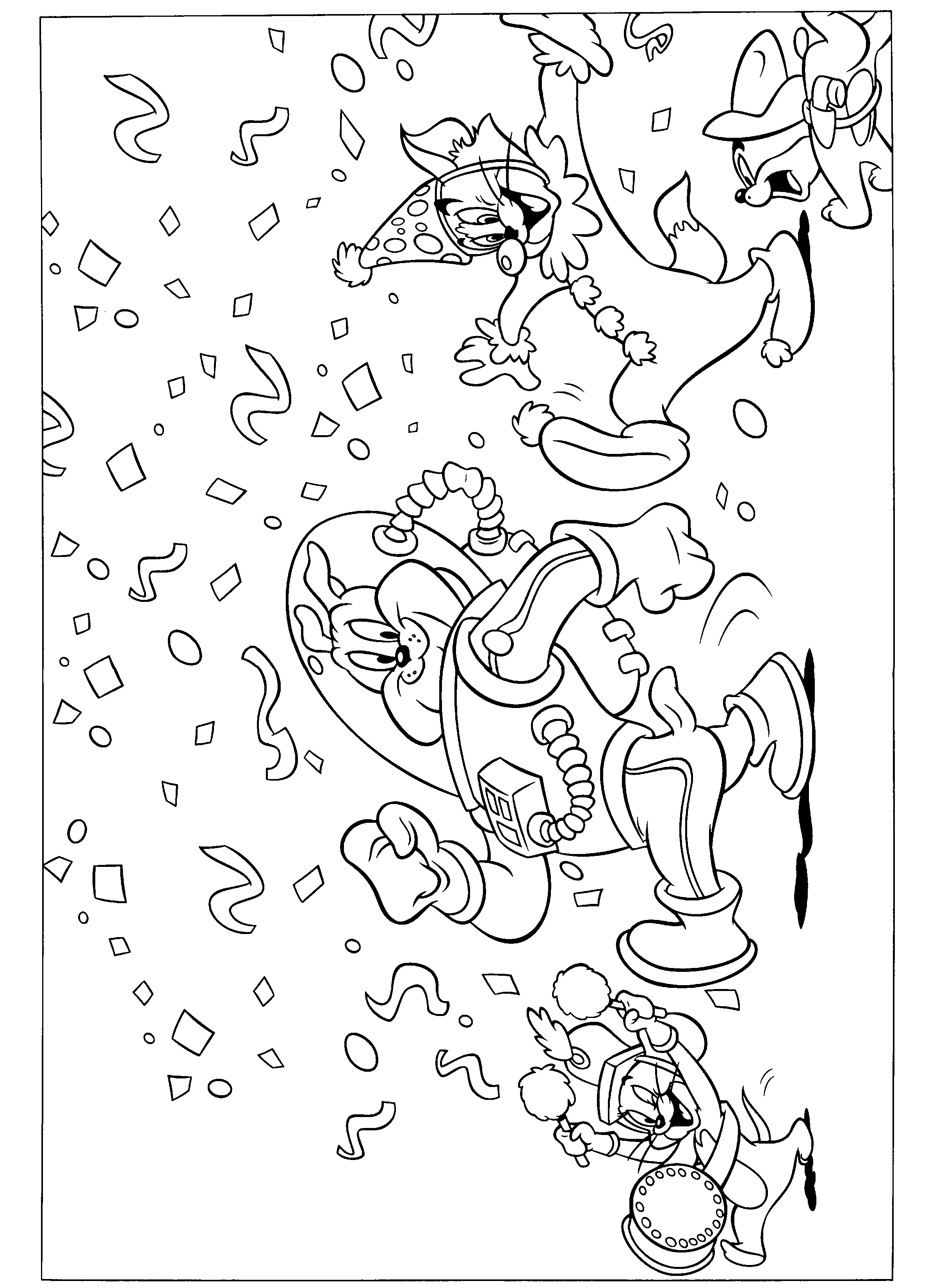 Tom and jerry Coloring Pages