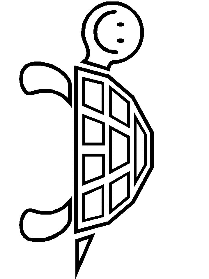 Tortoise Coloring Pages