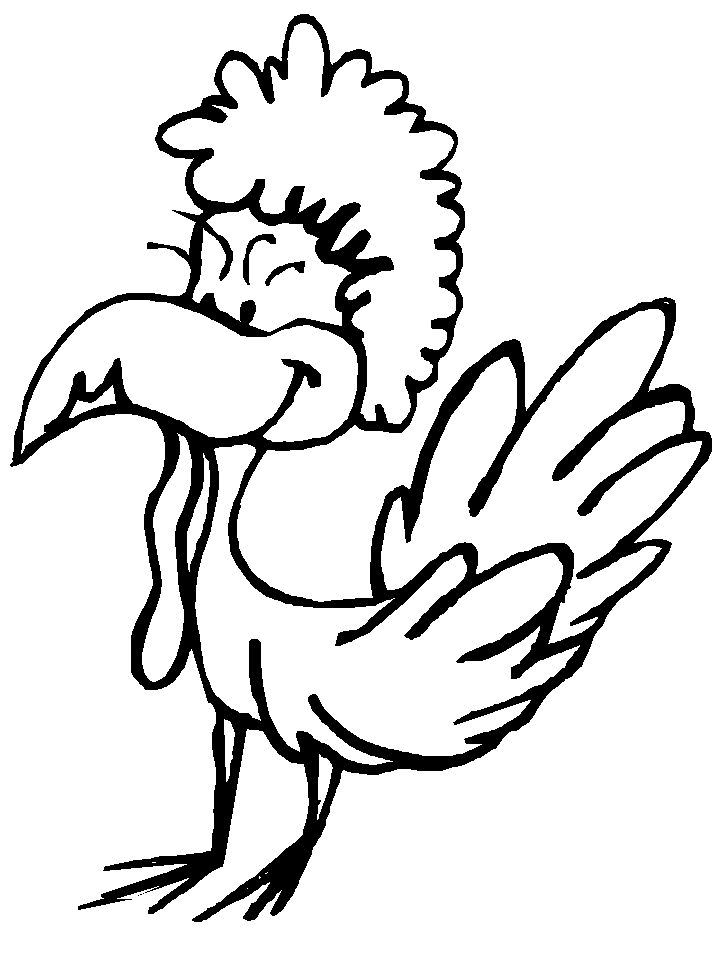 Turkey Coloring Pages