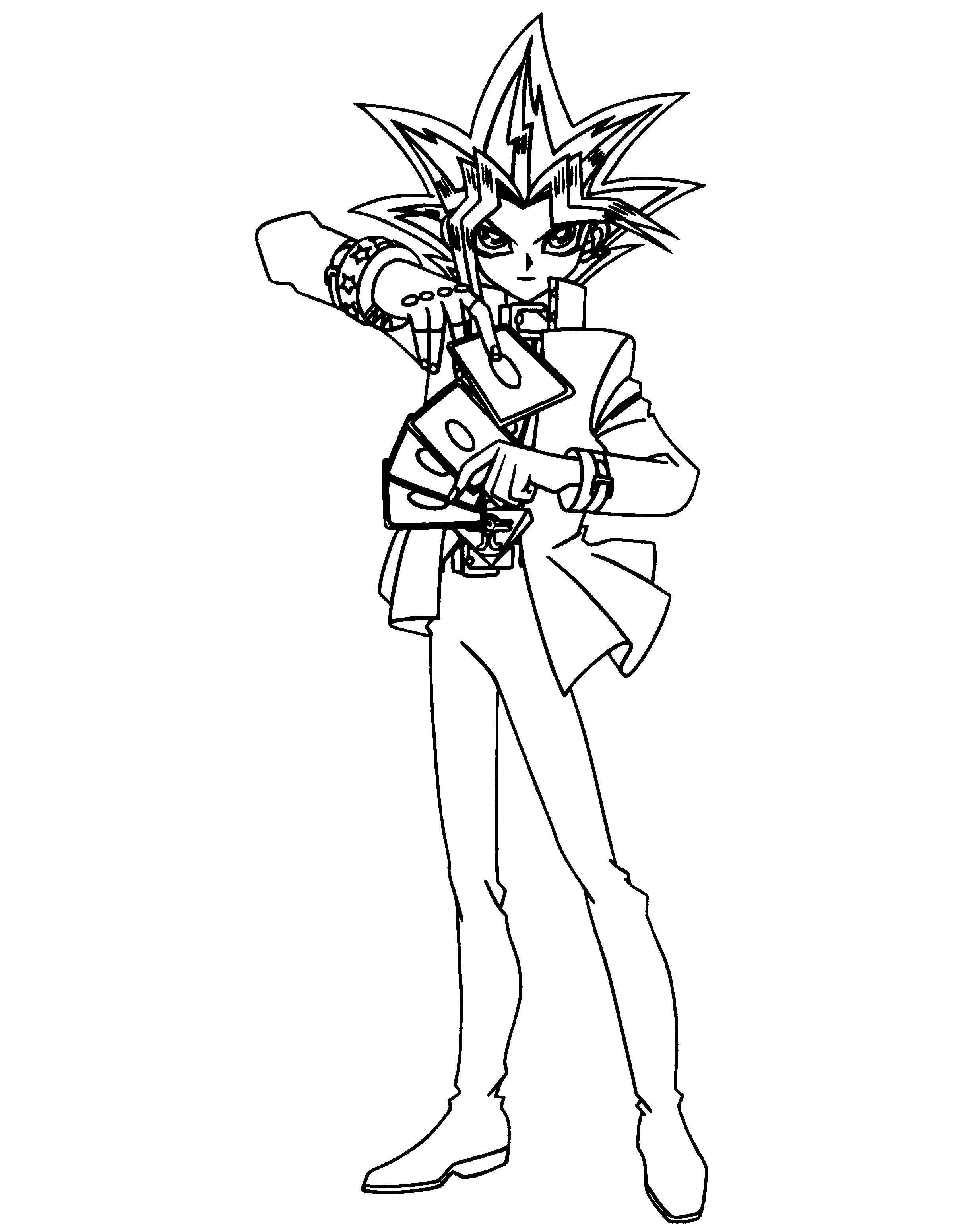Yu gi oh Coloring Pages - Coloringpages1001.com