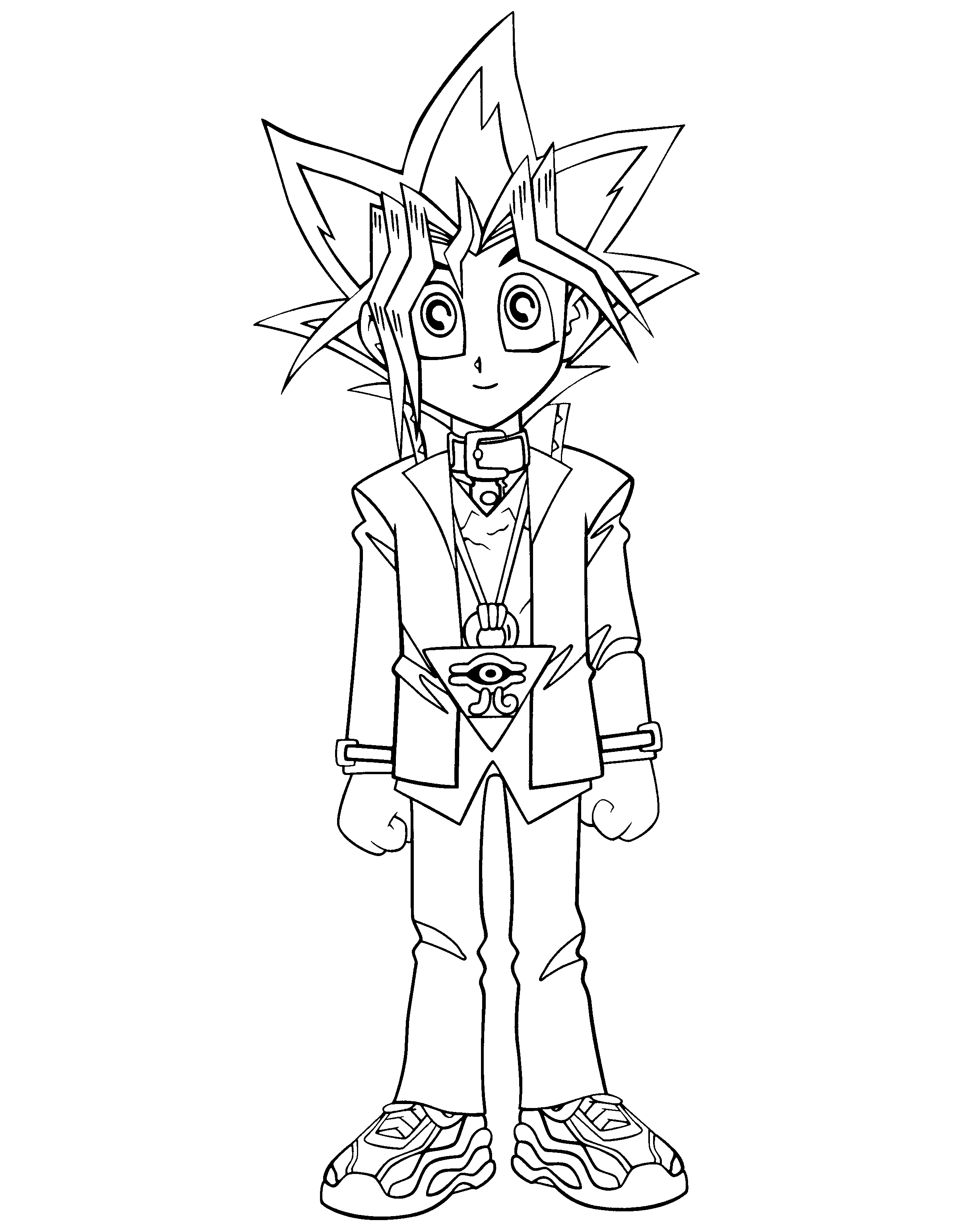 Yu gi oh Coloring Pages