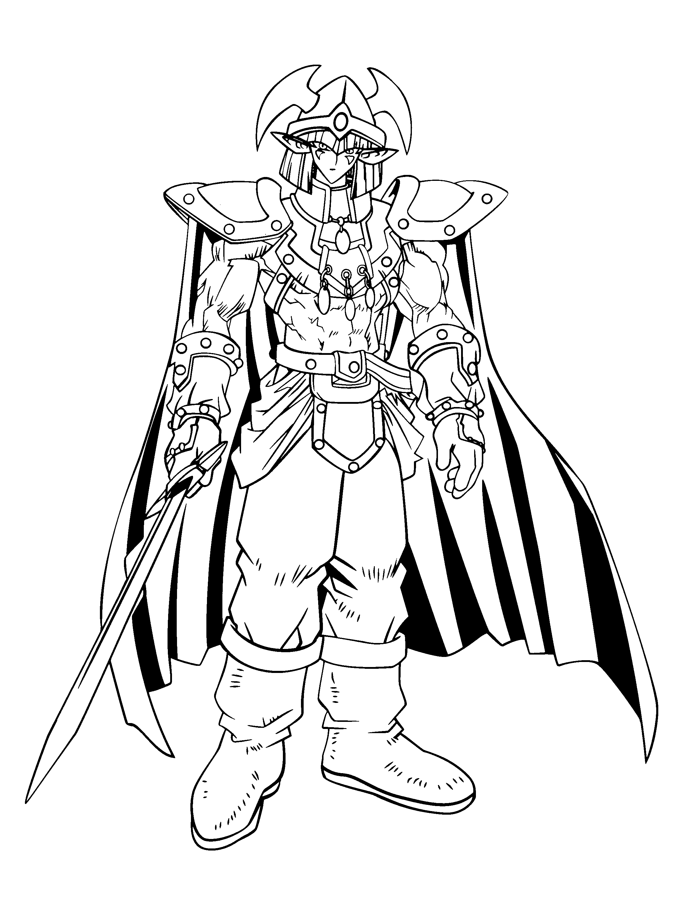 Yu gi oh Coloring Pages